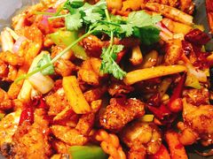 炭火干锅牛蛙加鸡翅-炭舍干锅(华发商都店)