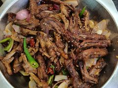 干锅鸭掌-休记光头香辣蟹干锅(绵竹店)
