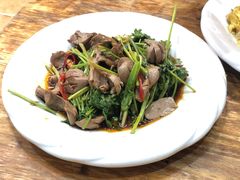 香菜拌猪腰-聪辉同安老美食饭店(大元路店)