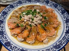 酒糟大肠拼虾-得意楼蒸菜馆