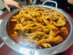 -老红桥炸灌肠牛肚锅烧烤(定福庄店)