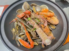 干锅烤海鲜-阿毛饭店·宁波老字号(儿童公园旗舰店)