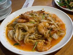 大虾烧白菜-1937青岛老味道·海肠捞饭·青岛菜(大鲍岛栈桥店)