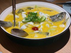 青柠酸汤煮龙胆鱼or桂花鱼-宴南庭·闽味私房菜
