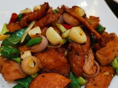 炒猪颈肉-方圆御宾轩