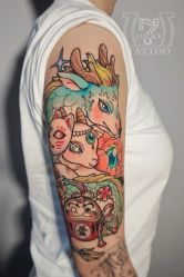 -幸运7纹身刺青Lucky7tattoo