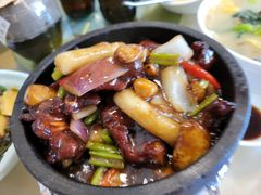石锅年糕猪肋骨-新镇江酒家(南京西路店)