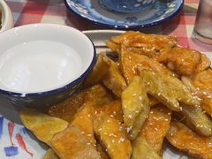 拔丝地瓜-东北哈尔滨酱骨头馆房掌柜铁锅炖