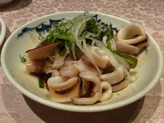 葱油淋灯光鱿鱼-囍凤楼·粤菜·点心·火锅(温特莱店)