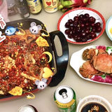 火锅、烤肉、烤鱼、香辣蟹全都不在话下
