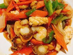 大连三鲜焖子-丁字口海鲜热炒·烧烤大排档