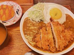 芝士猪排白米饭-金龙咖喱