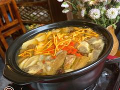 野生菌土鸡汤锅-尽善百年古院餐厅(王家老宅店)