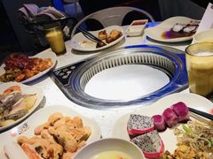 -佰烧海鲜烤肉火锅自助(世茂国际广场店)