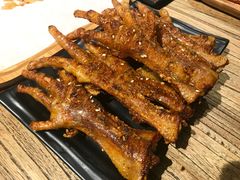 1烤凤爪&nbsp;&nbsp;2红柳羊肉&nbsp;3铁人招牌小串-铁人烧烤(北京店)