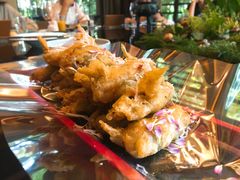 奶酪松茸和牛南瓜花-西安凯悦酒店·湖畔中餐厅