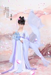 -后宫·古装汉服京剧儿童亲子全家福摄影