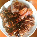 四喜丸子,酱肉拼盘,豆酱