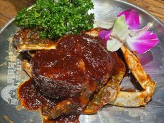 韩式辣酱蟹-明洞阿姨·韩式酱蟹烤肉·创意料理(三元桥店)