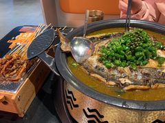 -探鱼·鲜青椒爽麻烤鱼(银泰城店)
