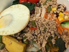 傣味九层塔打抛鸡肉谷物碗Grain-食野SAYYEAH创意轻食(陈家祠店)