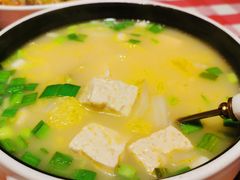 鸡汤小白菜炖豆腐-西贝(上海我格广场店)