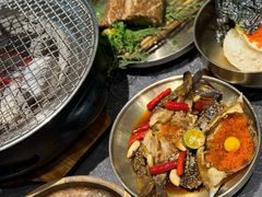 -草家酱蟹炭火烤肉店(珲春南路一店)