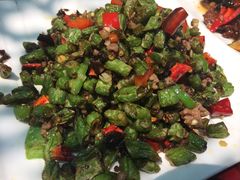 肉末榄菜四季豆-新月斋(豆瓣胡同店)