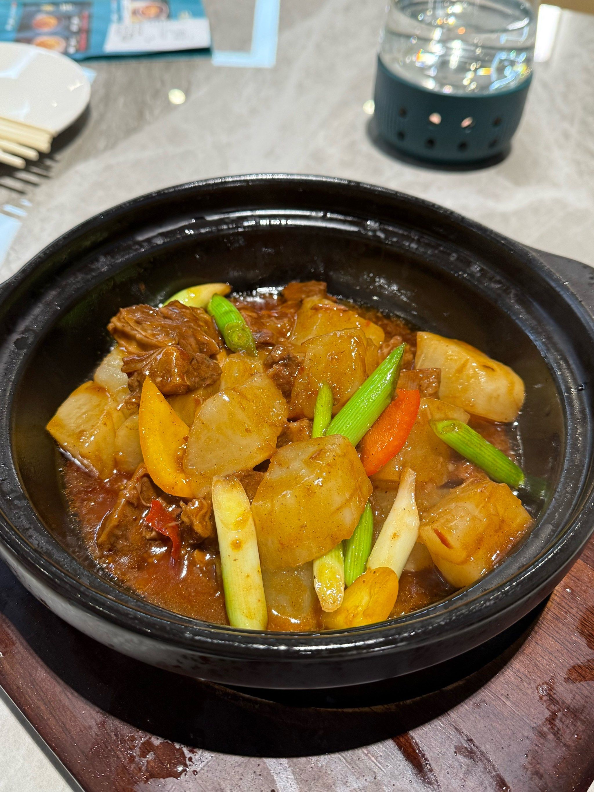 萝卜牛腩好好吃!