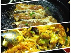 五花肉，牛肉，拌饭-韩红石板肉(范西路店)