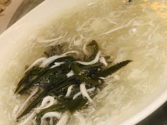 金沙银鱼炖水蛋-苏州阳澄湖澜廷酒店-有景阁中餐厅