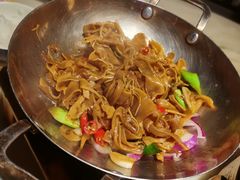 干锅纸片笋-绿茶餐厅(西单老佛爷店)