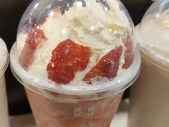 雪山莓莓桂花冻-喜茶(上海正大广场店)