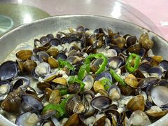 蒸蚬（原价58元一盘，特价48-三伯饭店