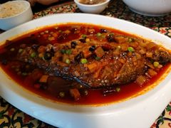 八宝干烧鲳鱼-城南往事·鲁菜济南菜(龙奥万科店)