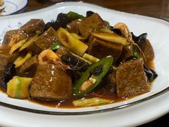 养生黑豆腐煲-呼吸森林·生态农庄农家乐私房菜