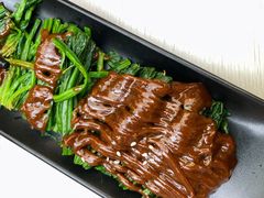 芝麻酱菠菜-张妈台式锅烧(深大店)