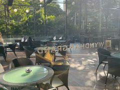 -深圳温德姆至尊酒店·大堂吧·户外花园
