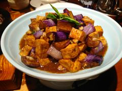 罗勒叶茄子烧豆腐-又一福烤鸭·北京菜(东四店)