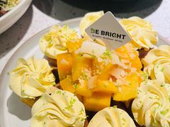 芒果百香果香缇奶油华夫饼-BE BRIGHT KITCHEN(正佳广场店)