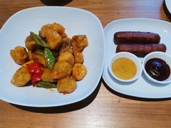 菠萝咕咾肉-朵朵开素食餐厅(后宰门街店)