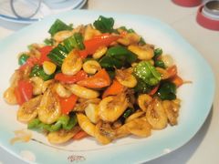 青椒炒虾-巢湖名吃·东关老鹅汤(江南风情街店)
