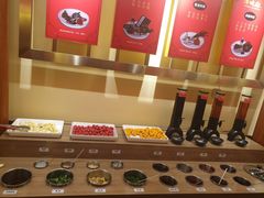 自助调料区-谭鸭血老火锅(万象九宜城店)