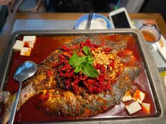 -探鱼·鲜青椒爽麻烤鱼(中天广场店)