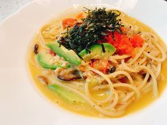 阿拉斯加雪蟹牛油果意面-雪龍のkitchen