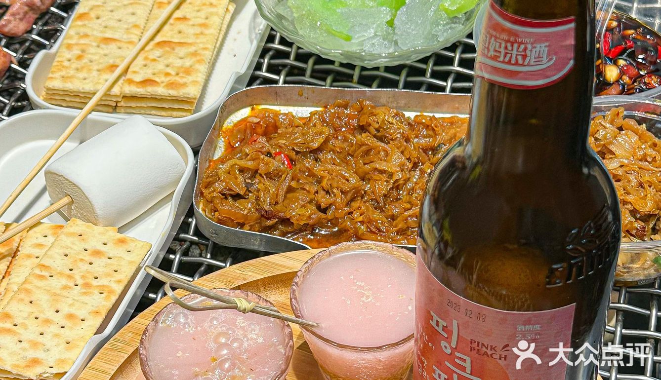 在武汉的东北朋友强推的烤肉！吃的好过瘾！