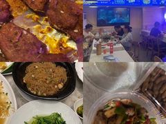 -海盗船. 龙虾烧烤. 酒馆