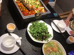 丝瓜烩油条-万重锦·人文川菜馆(骡马市店)