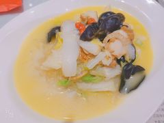 大白菜炖扇贝肉-添福来墨鱼饺子 · 海鲜东北菜(大连星海·黄浦路店)