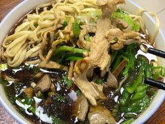 肉丝猪肝双料红汤面-欣达面馆(天桥支路店)